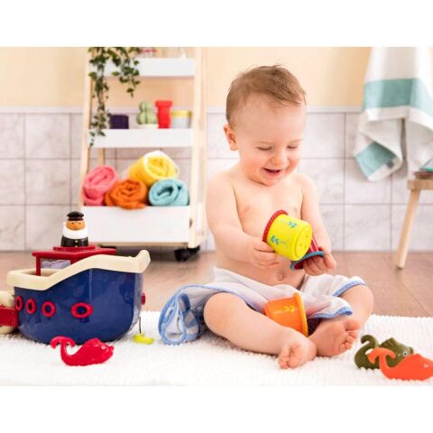 B.Toys Su Botu - Fish & Splish (Banyo Oyuncağı / Bath Toy Set)