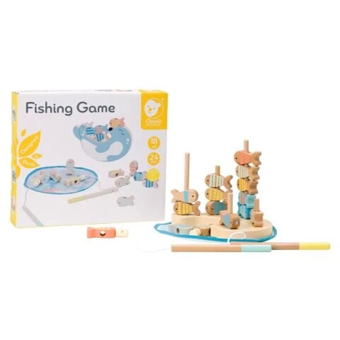 Classic World Ahşap Balık Tutma Oyunu