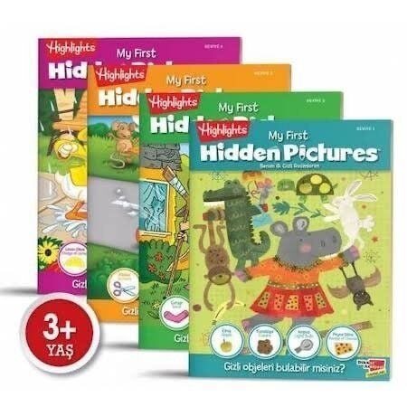 My First Hidden Pictures (Benim İlk Gizli Resimlerim) 3+Yaş