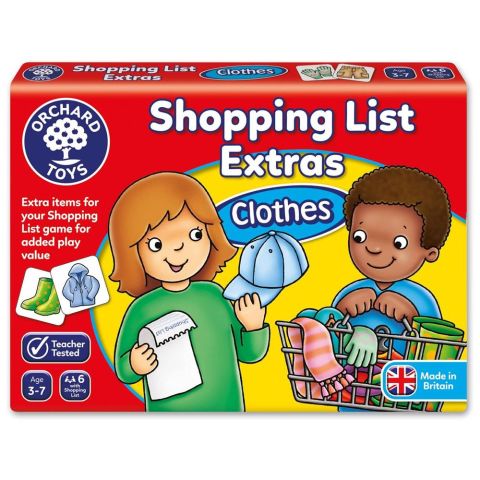 Orchard Toys Shopping List - Clothes 3+Yaş Eğlenceli Oyunlar
