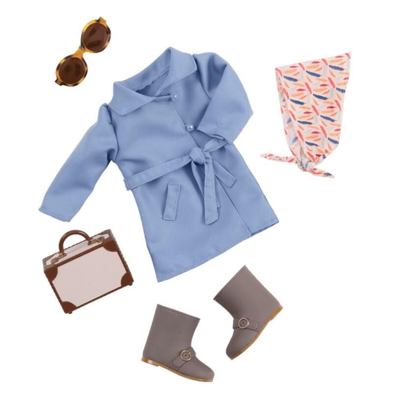 Our Generation Kıyafet / Trench Coat & Suitcase