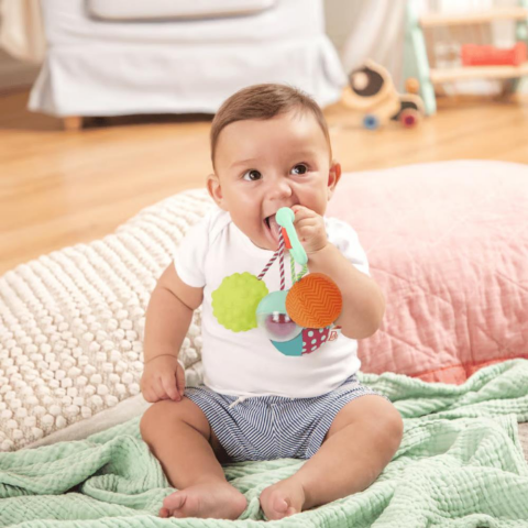 B.Toys Çıngıraklı Toplar - Sarı