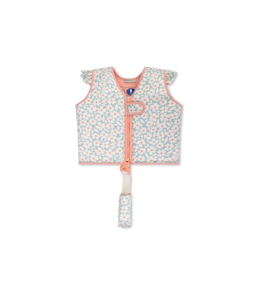 Swim Essentials Green Flowers Köpük Dolgulu Yüzme Yeleği 3-6 Yaş