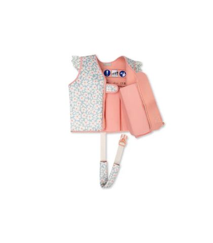 Swim Essentials Green Flowers Köpük Dolgulu Yüzme Yeleği 3-6 Yaş
