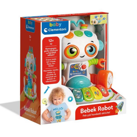 Clementoni Baby - Bebek Robot 10-36 Ay / Baby Robot