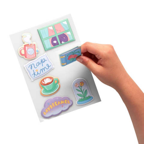 Ooly Sticker Stash Çıkartma Seti - Indoorsy