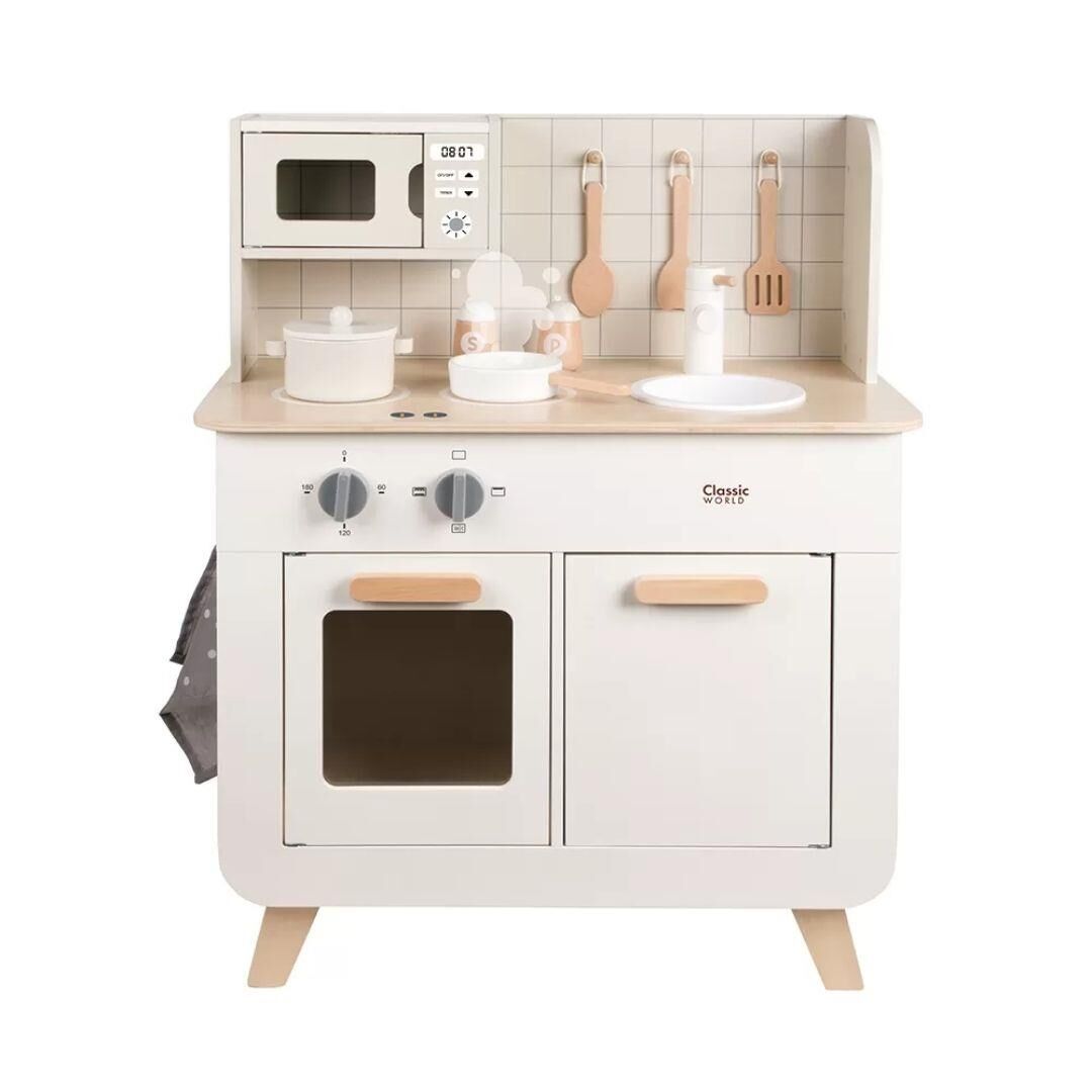 Classic World Şefin Ahşap Mutfak Seti