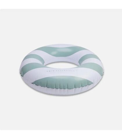 Swim Essentials Green White Striped Yüzme Simidi 90cm