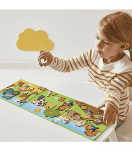 Janod Mıknatıslı Oyun Kitabı -Çiftlik