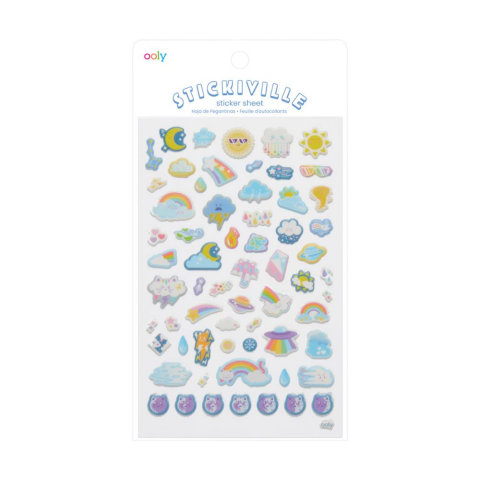 Ooly Stickiville Çıkartmalar - Weather Pals