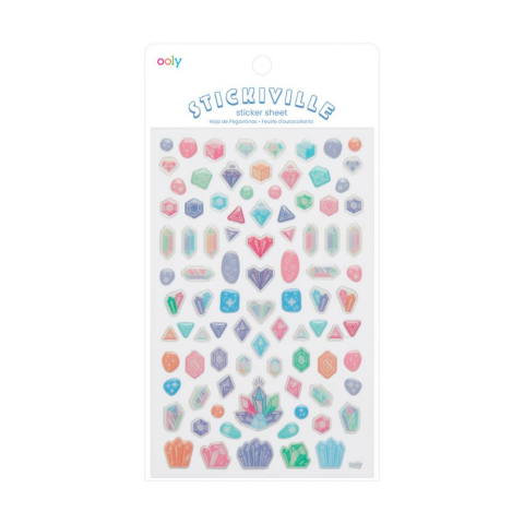 Ooly Stickville Çıkartmalar - Glitter Gem