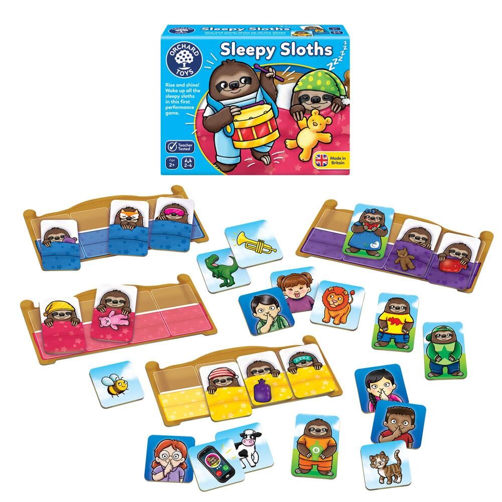 Orchard Toys Sleepy Sloths Tembel Hayvanlar (2+ Eğitici Oyunlar)