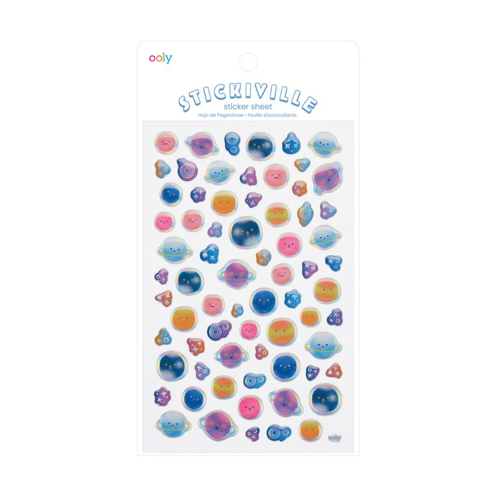 Ooly Stickville Çıkartmalar - Planet Pals
