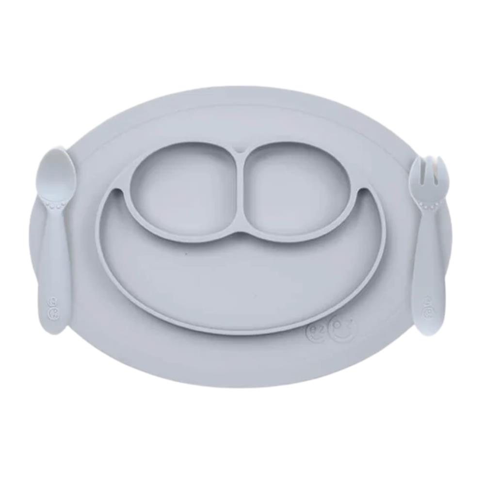 EZPZ - Mini Mat Feeding Set - Açık Gri