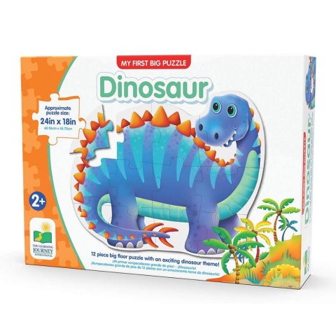 The Learning Journey Büyük Boy Puzzle / Mavi Dinazor