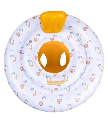 Swim Essentials Jungle Bebek Sırt Destekli Yüzme Simidi 0-1 Yaş