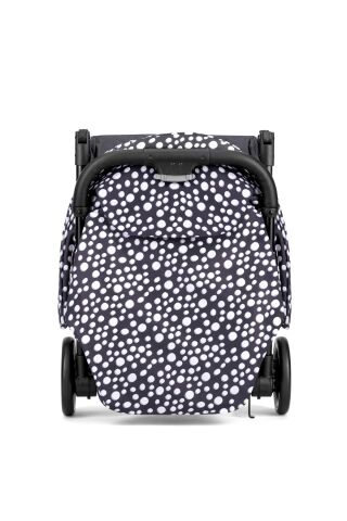 Inglesina Quid2+ Tek El Tek Hamle ile Katlanıp Açılan Kabin Boy Bebek Arabası Özel Koleksiyon - Polka Black