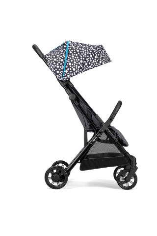 Inglesina Quid2+ Tek El Tek Hamle ile Katlanıp Açılan Kabin Boy Bebek Arabası Özel Koleksiyon - Polka Black