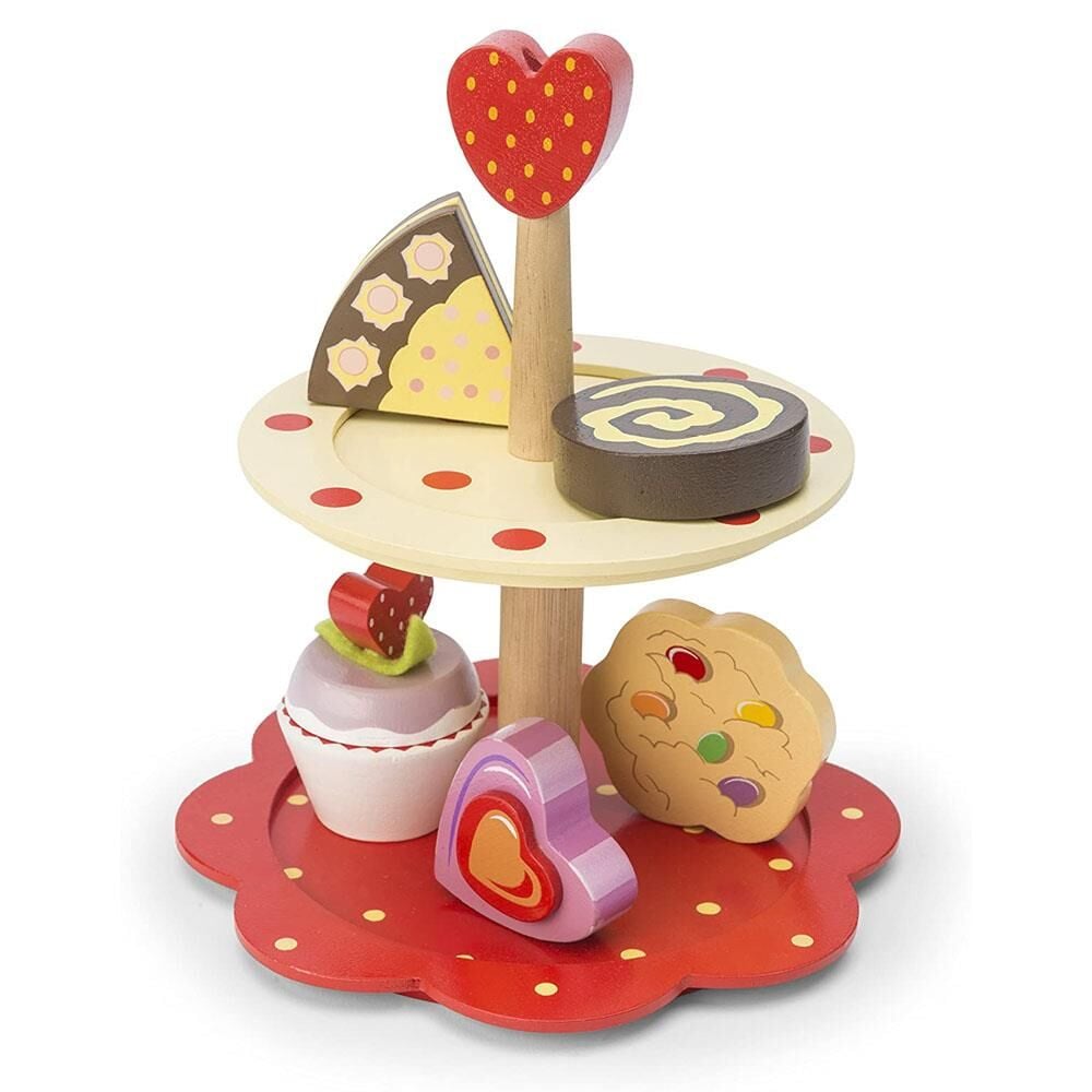 Le Toy Van 2 Katlı Kek Standı - Evcilik Oyunu Mutfak Aksesuarı