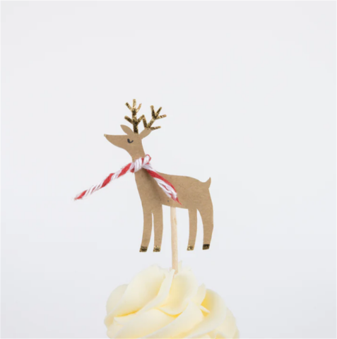 Meri Meri - Festive House Cupcake Kit - Yeni Yıl Evi Cupcake Kit (24'Lü)