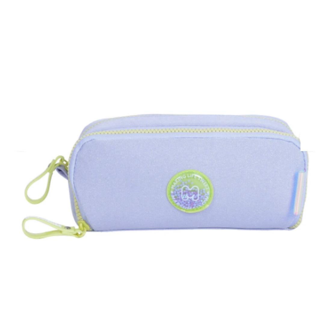 Marshmallow Üç Bölmeli Kalem Kutusu