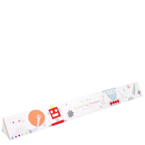 Meri Meri - Space Colouring Posters - Uzay Boyamalı Poster