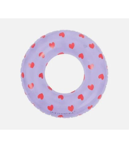Swim Essentials Sweet Hearts Lilac Yüzme Simidi 55cm