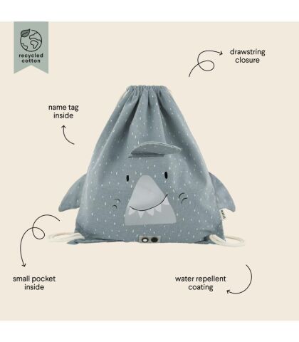 Trixie Mr.Shark - İpli Sırt Çantası