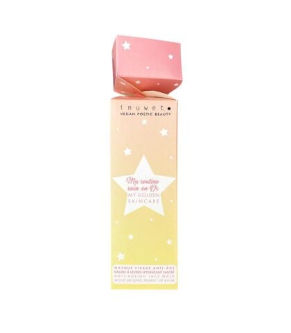 Inuwet Golden Skincare Cracker – Yüz Maskesi & Dudak Balmı