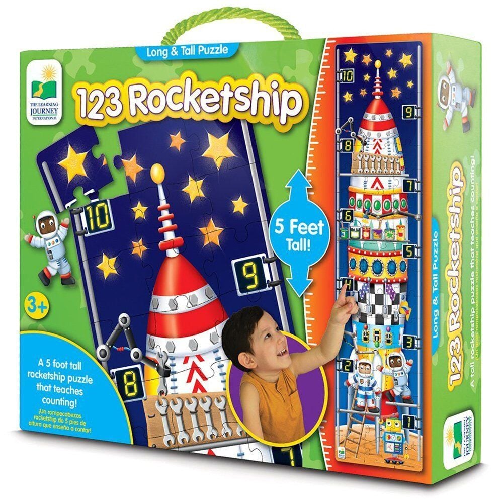 The Learning Journey Uzun Puzzle 51 Parça 150 Cm / Roket Yapboz