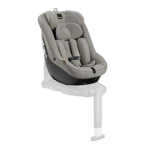 Inglesina Darwin Next Stage i-Size Bebek Oto Koltuğu 40-105 cm Çift Yön/360° Kullanım - Moon Grey
