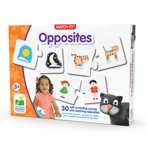 The Learning Journey Eşleştirme / Zıt Kavramlar - Match It! Opposites