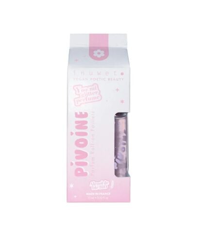Inuwet - Şakayık Aromalı Simli Roll-on Parfüm 10 ml
