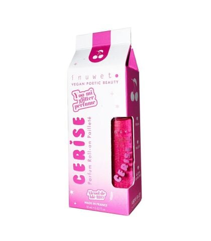 Inuwet - Kiraz Aromalı Simli Roll-on Parfüm 10 ml