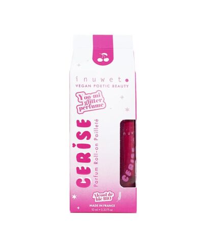 Inuwet - Kiraz Aromalı Simli Roll-on Parfüm 10 ml