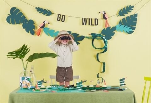 Meri Meri - Go Wild Cupcake Kit - Vahşi Doğa Cupcake Kit