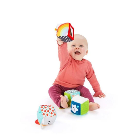 Sophie la Girafe Multi'activities +4lü Küp Oyuncak