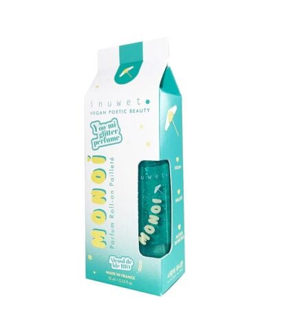 Inuwet - Monoi Aromalı Simli Roll-on Parfüm 10 ml