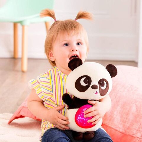 B.Toys Işıltılı Göbek ve Sesli Peluş Panda