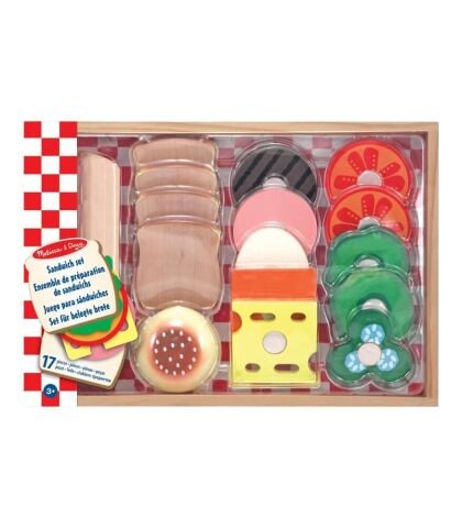 Melissa & Doug Ahşap Sandviç Seti