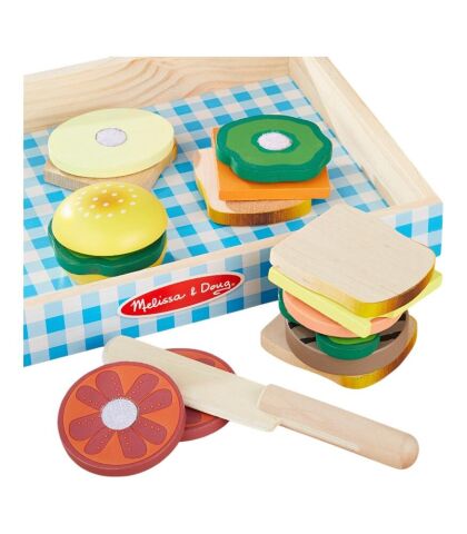 Melissa & Doug Ahşap Sandviç Seti
