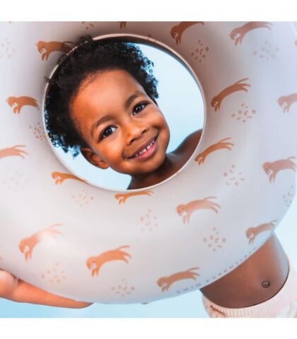 Swim Essentials Brown Leopard Yüzme Simidi 55cm