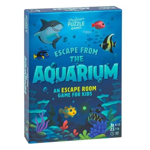 Professor Puzzle - Dedektif Aile Oyunu - Escape from the Aquarium