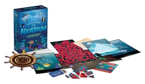 Professor Puzzle - Dedektif Aile Oyunu - Escape from the Aquarium