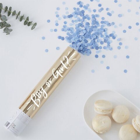 Ginger Ray - Cinsiyet Konfeti - Mavi