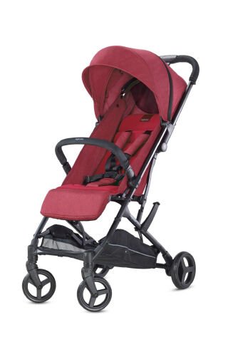 Inglesina Sketch Tek El Tek Hamle ile Katlanıp Açılan Bebek Arabası - Red