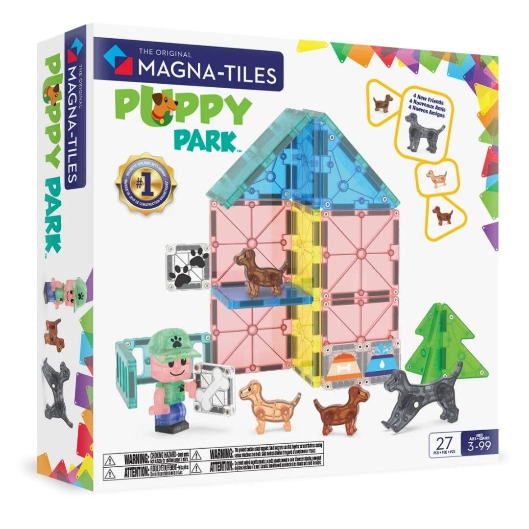 Magna-Tiles - Puppy Park - 27 Parça