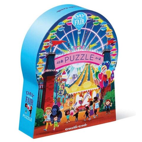 Crocodile Creek Müzede Bir Gün Puzzle Panayır 48 Parça