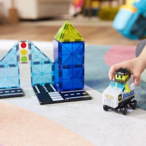 Magna-Tiles - Police Patrol - 20 Parça