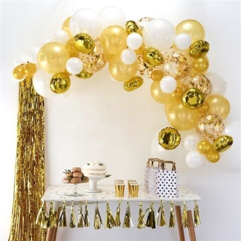 Ginger Ray - Zincir Balon Kit - Altın